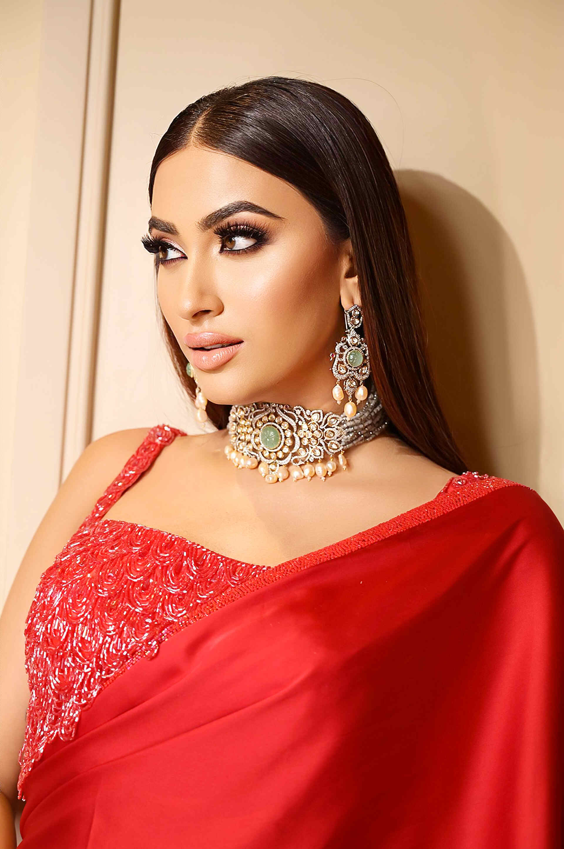 Harita Necklace and Earrings Set