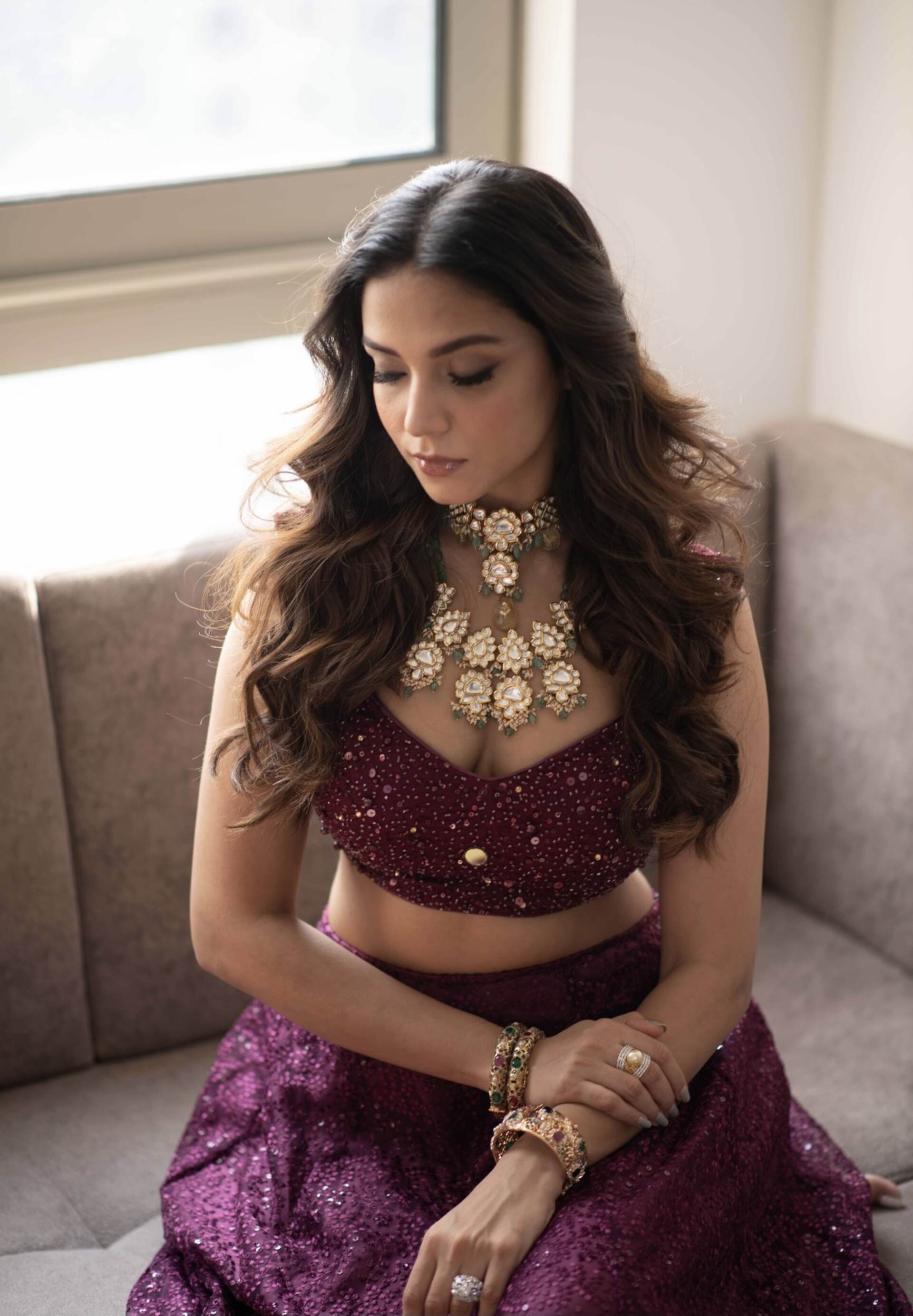 Tear Drop Necklace Set