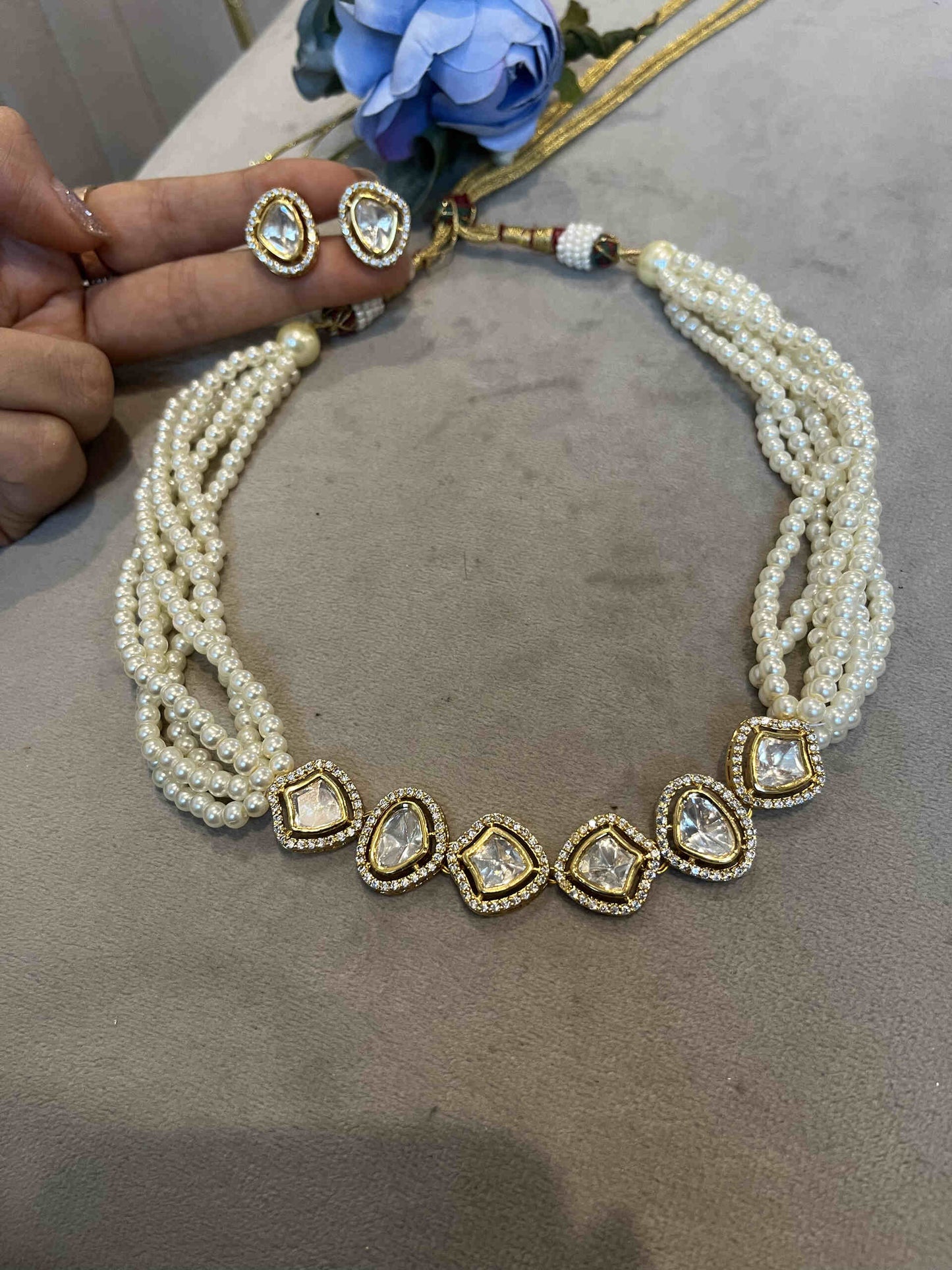 Zara Necklace and Earrings Set