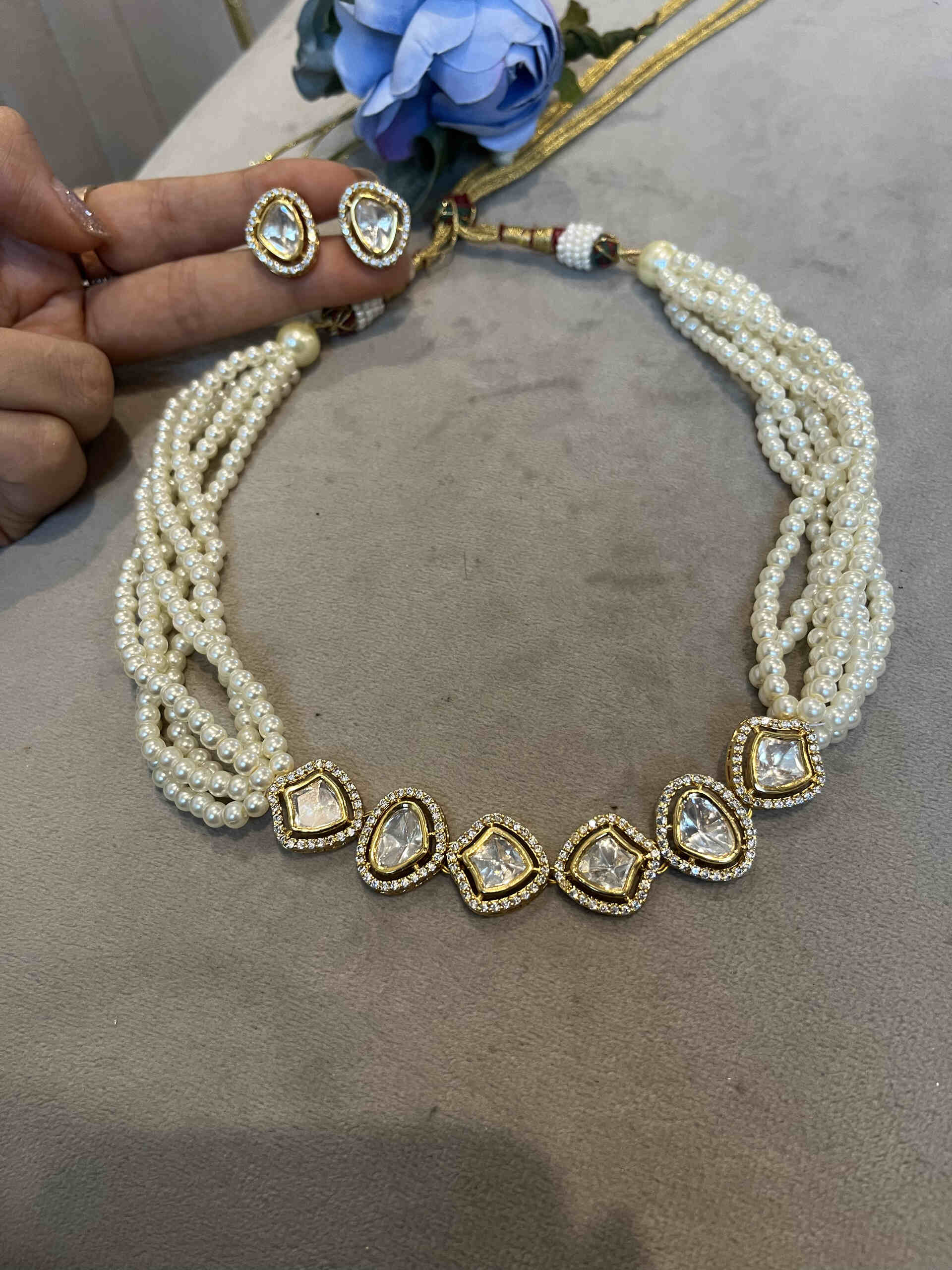 Zara Necklace and Earrings Set